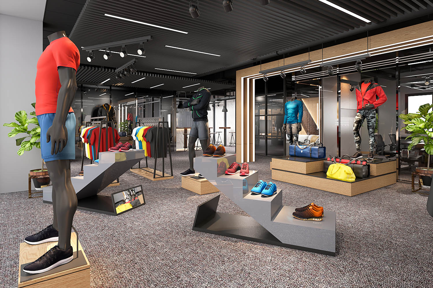 NỘI THẤT SHOWROOM ADIDAS APPAREL FAR EASTERN ( Completed 2020 )