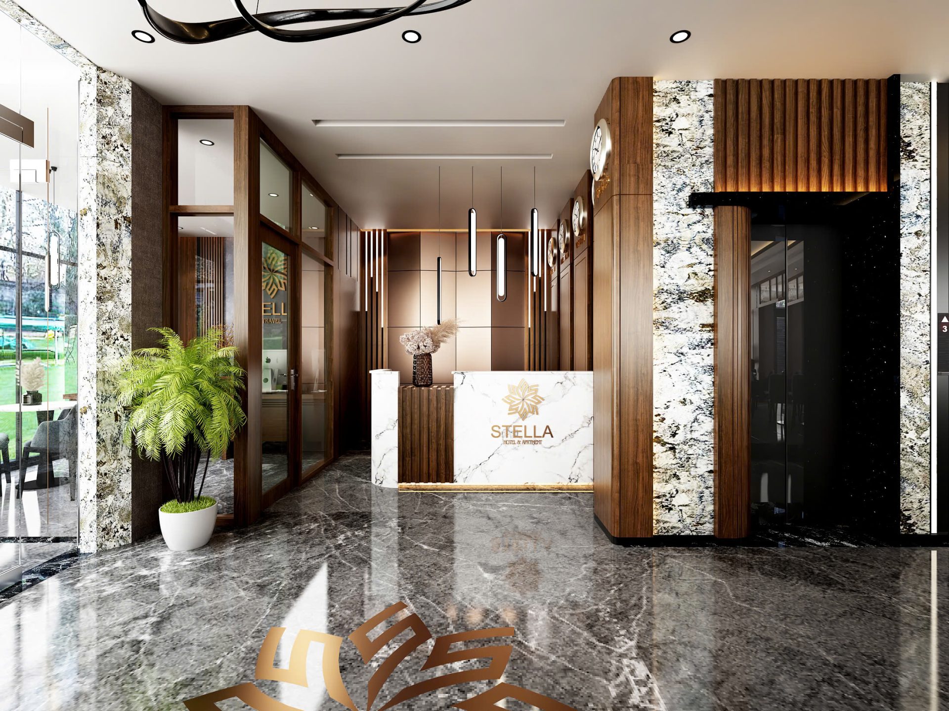 THIẾT KẾ NỘI THẤT STELLA HOTEL & APARTMENT – VŨNG TÀU